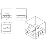 Biokominek wolnostojący Tanaga 4 Kami - obrazek 5