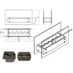 Biokominek wolnostojący Colima Kami - obrazek 4