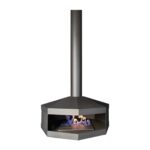 Biokominek wiszący Egon Tube Round Kami - obrazek 2