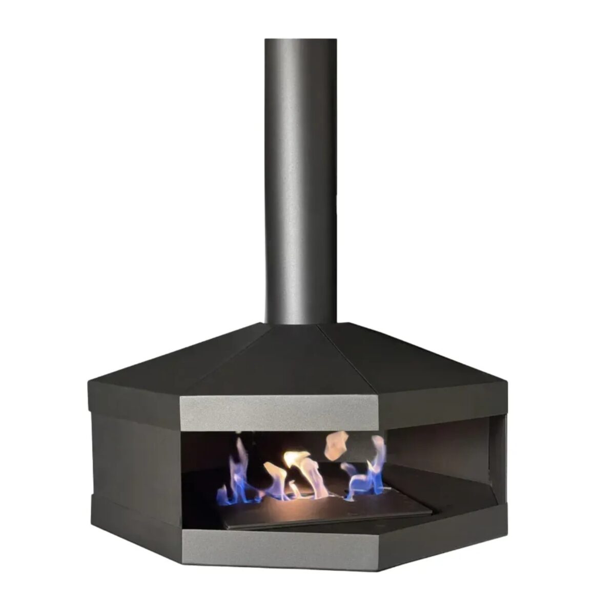 Biokominek wiszący Egon Tube Round Kami