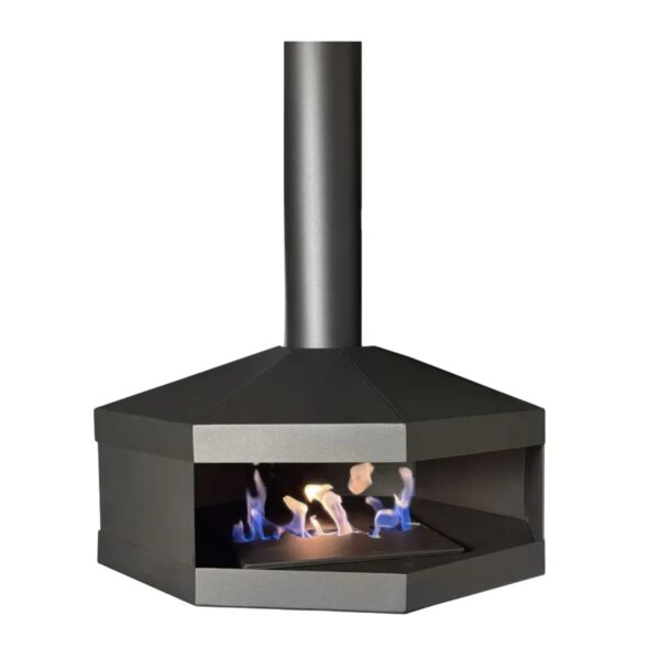 Biokominek wiszący Egon Tube Round Kami