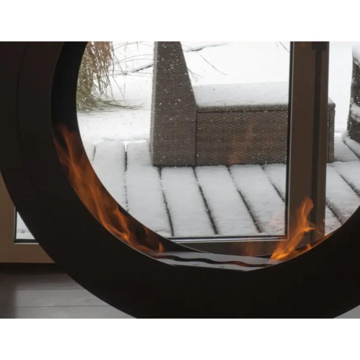 Biokominek wolnostojący Erta 1400 Asymmetric Kami