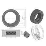 Biokominek wolnostojący Erta 56 Symmetric Kami - obrazek 3
