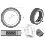 Biokominek wolnostojący Erta 80 Symmetric Kami - obrazek 3