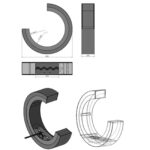 Biokominek wolnostojący Erta 80 3/4 Kami - obrazek 3