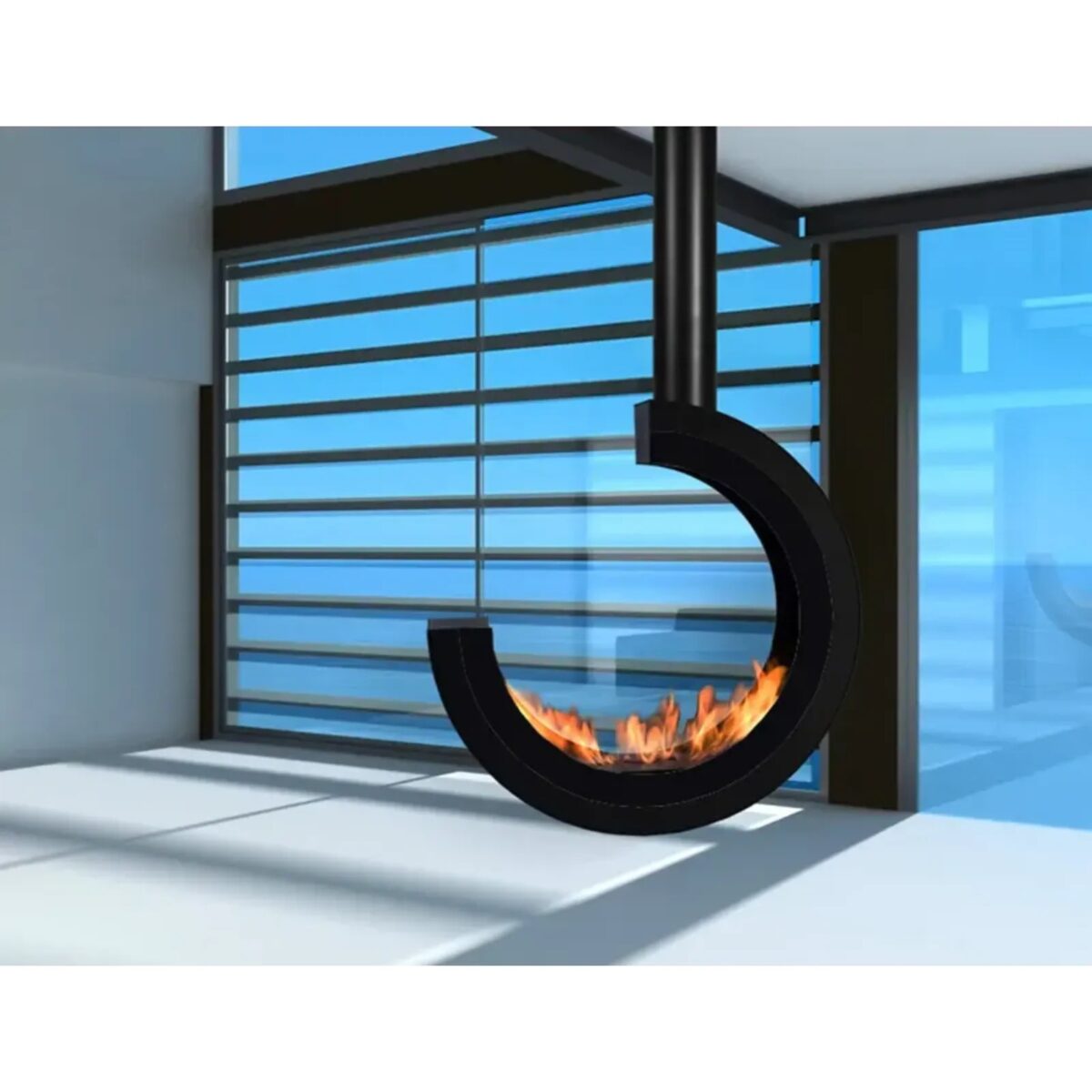 Biokominek wiszący Erta 80 3/4 Tube Kami