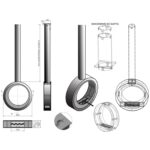 Biokominek wiszący Erta Tube Kami - obrazek 3