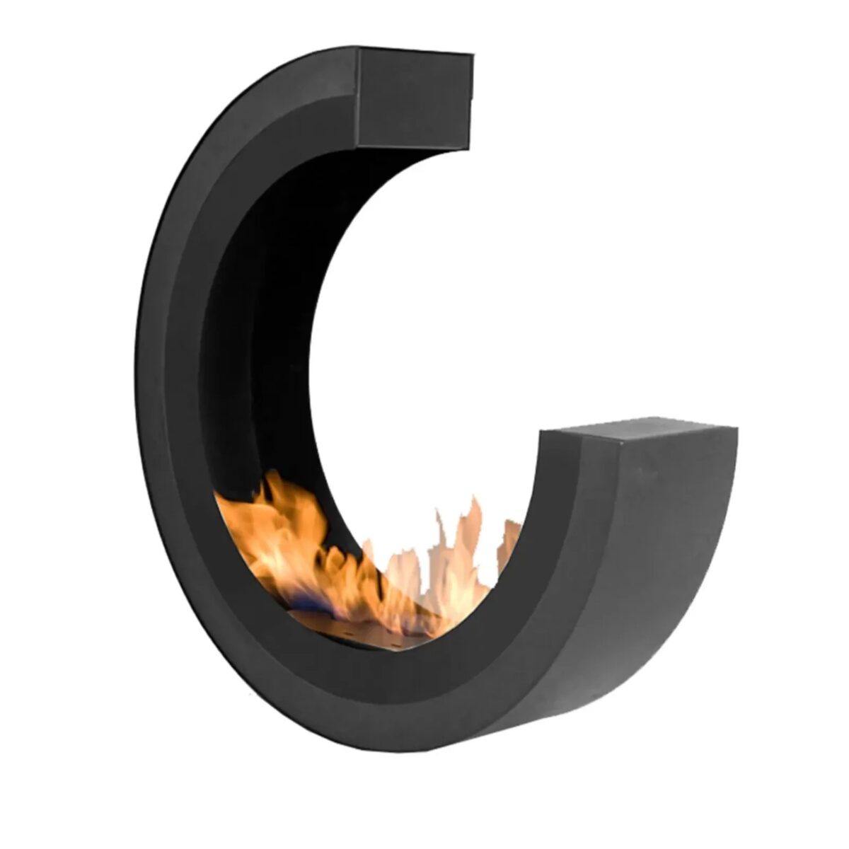 Biokominek wolnostojący Erta 80 3/4 Kami