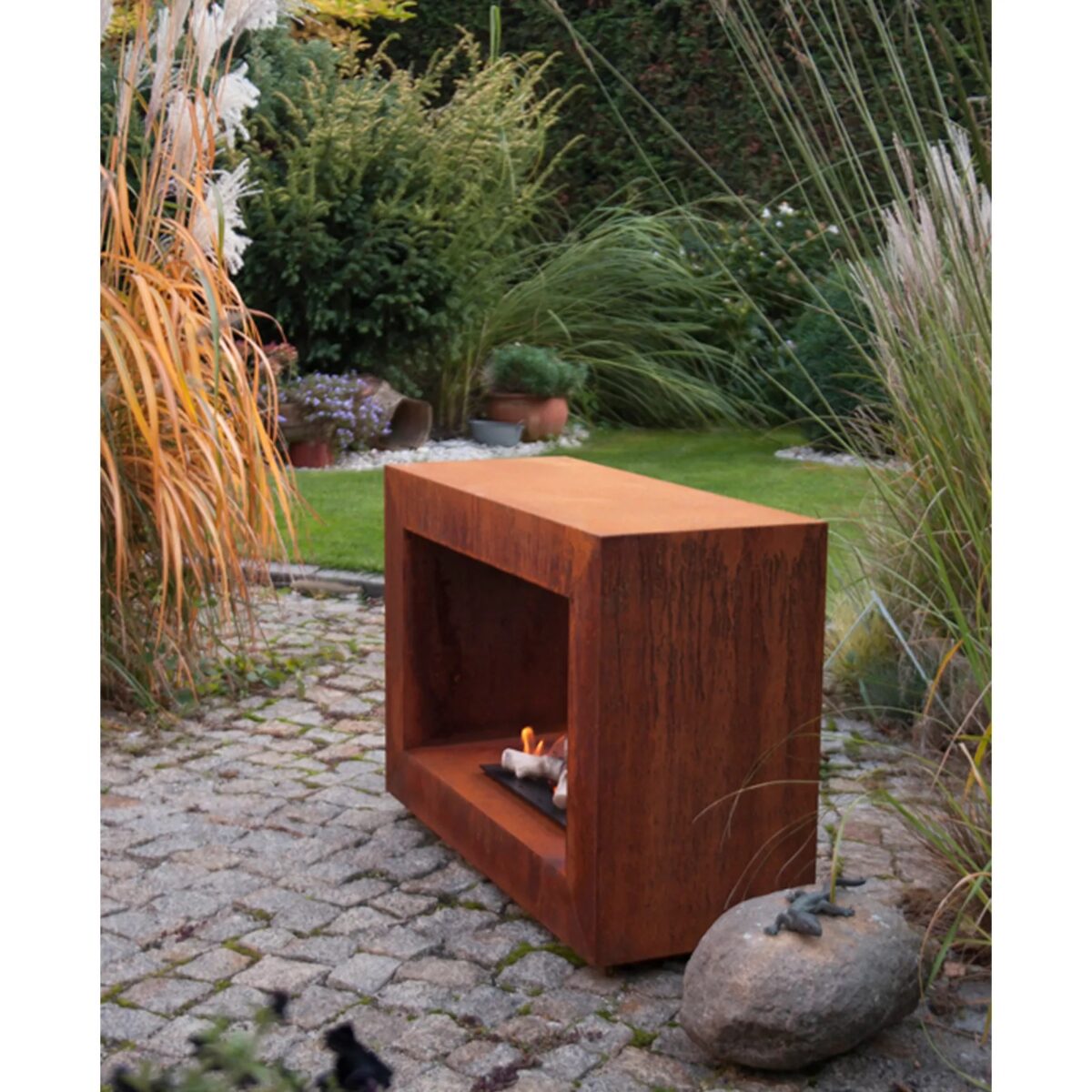 Biokominek wolnostojący Katami Rust Kami