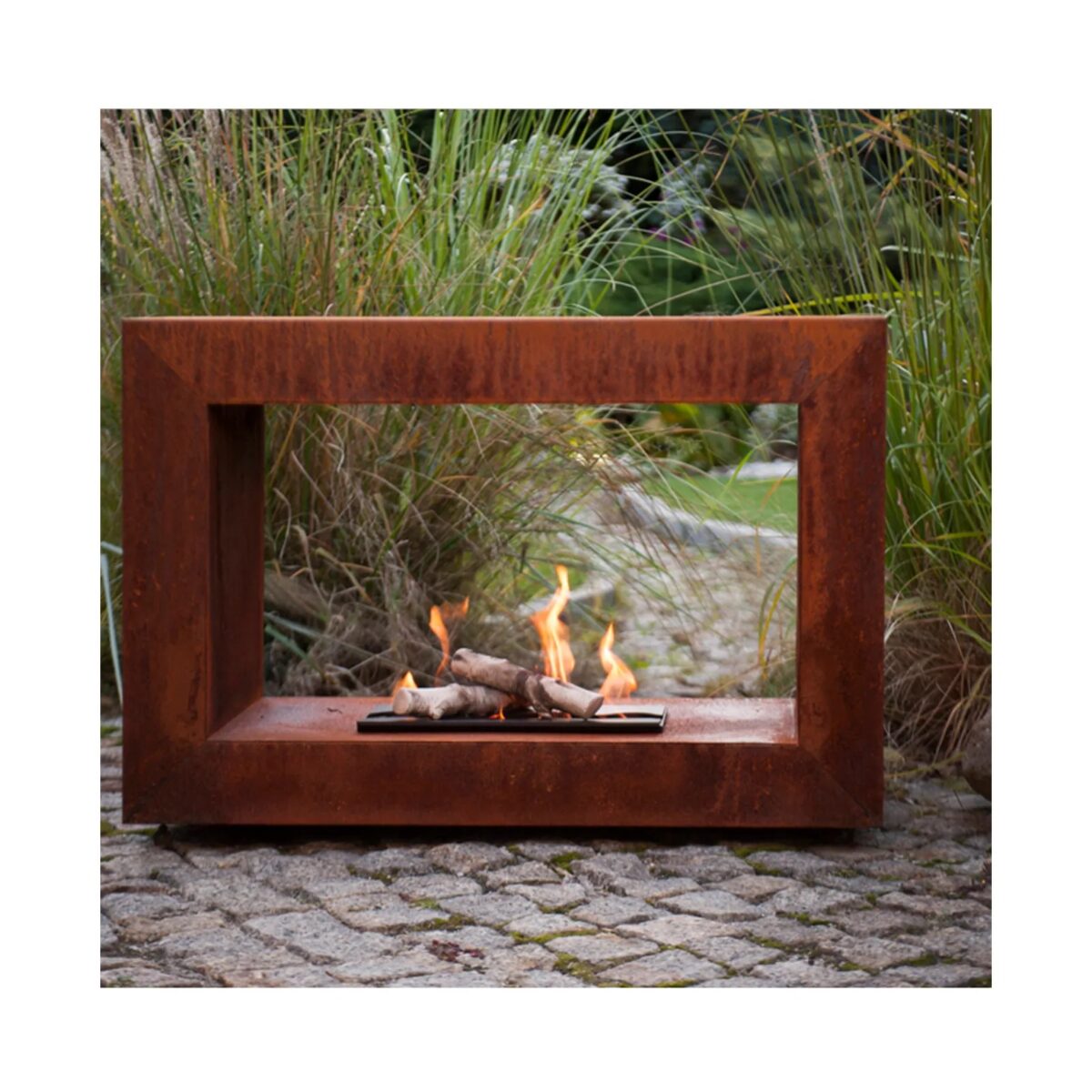 Biokominek wolnostojący Katami Rust Kami