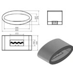 Biokominek wolnostojący Meru 800 Kami - obrazek 8