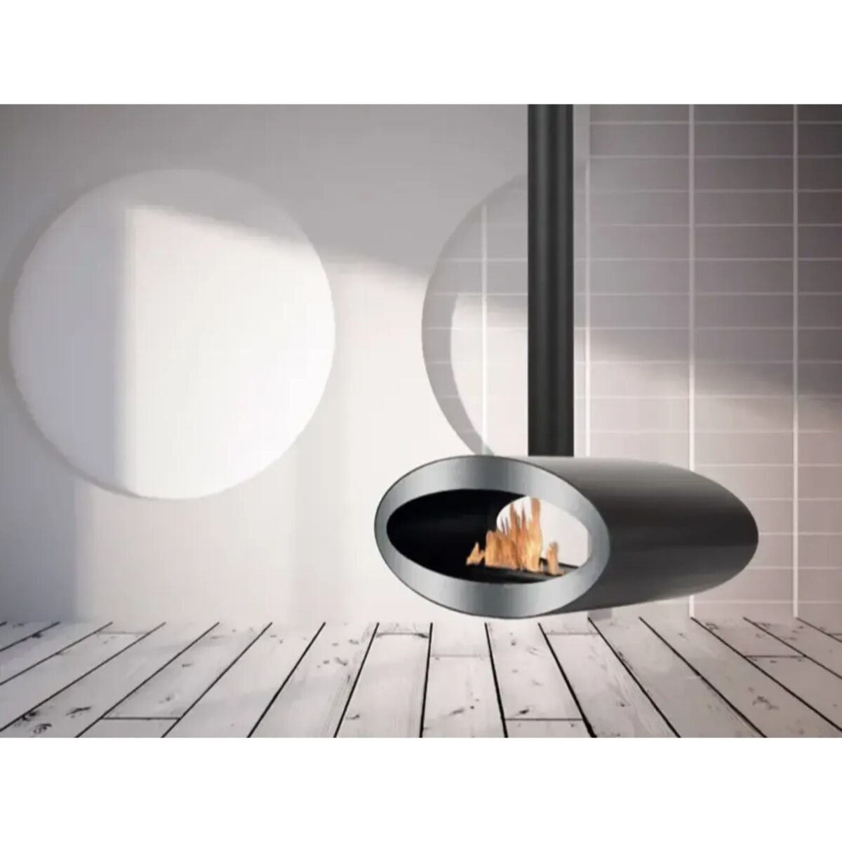 Biokominek wiszący Meru Tube Kami