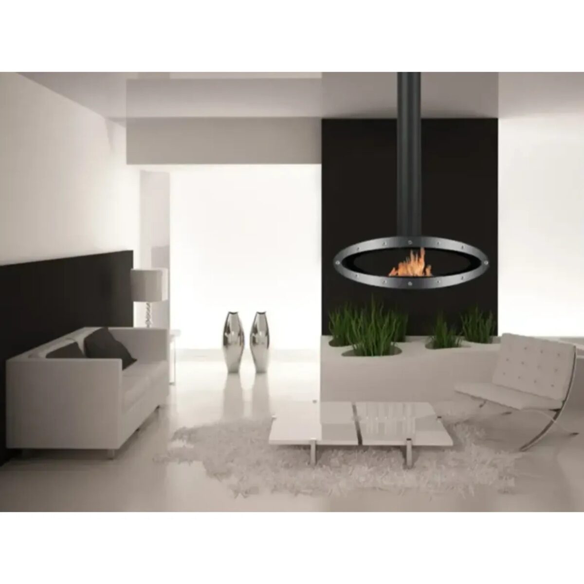 Biokominek wiszący Meru Tube Kami