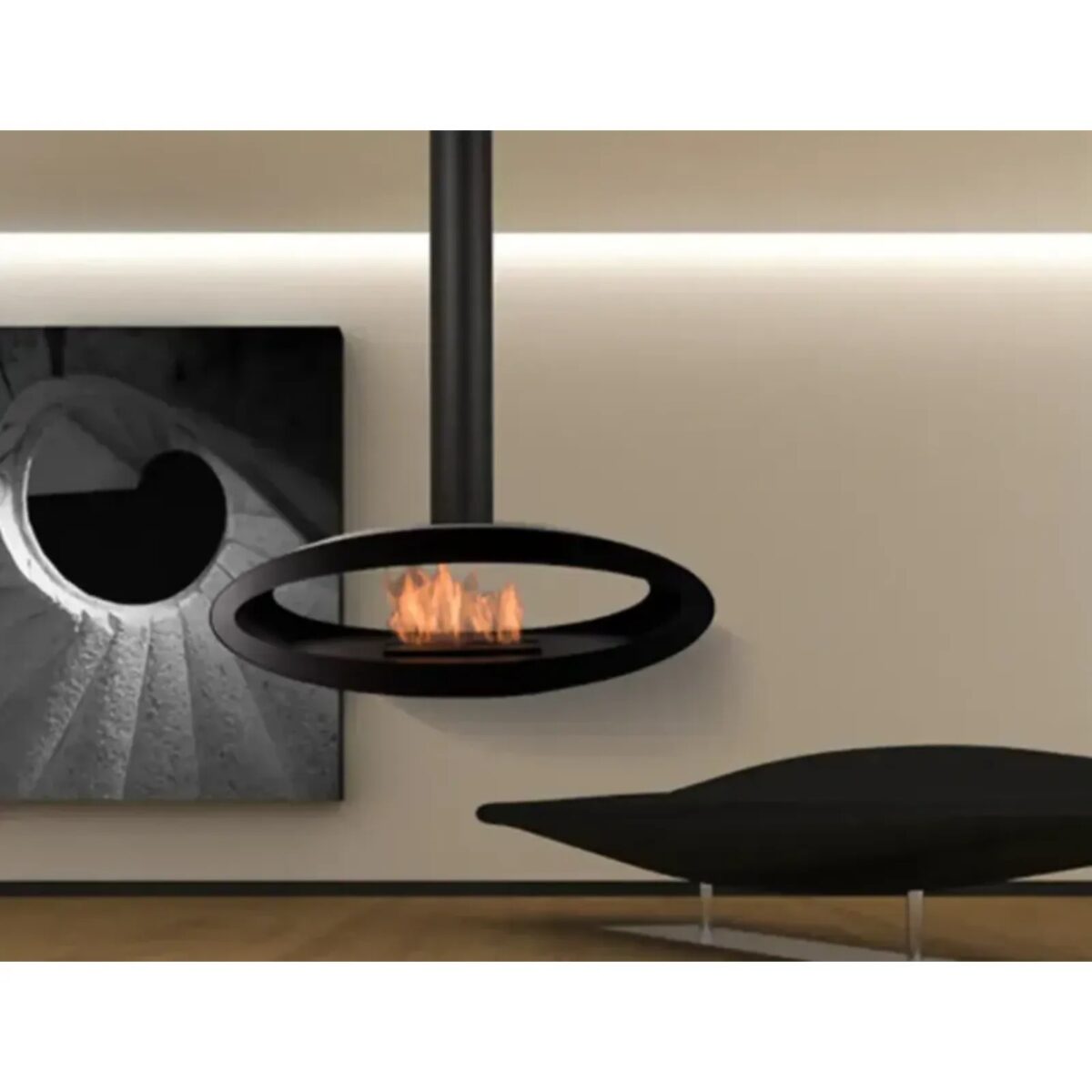 Biokominek wiszący Meru Tube Kami