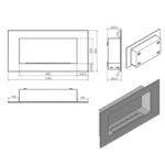 Biokominek do zabudowy Acara Kami - obrazek 11