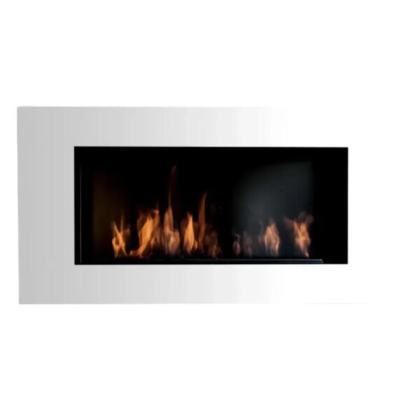 Biokominek do zabudowy Acara Slim White Kami