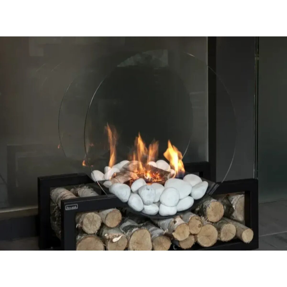 Biokominek wolnostojący Barcena Kami