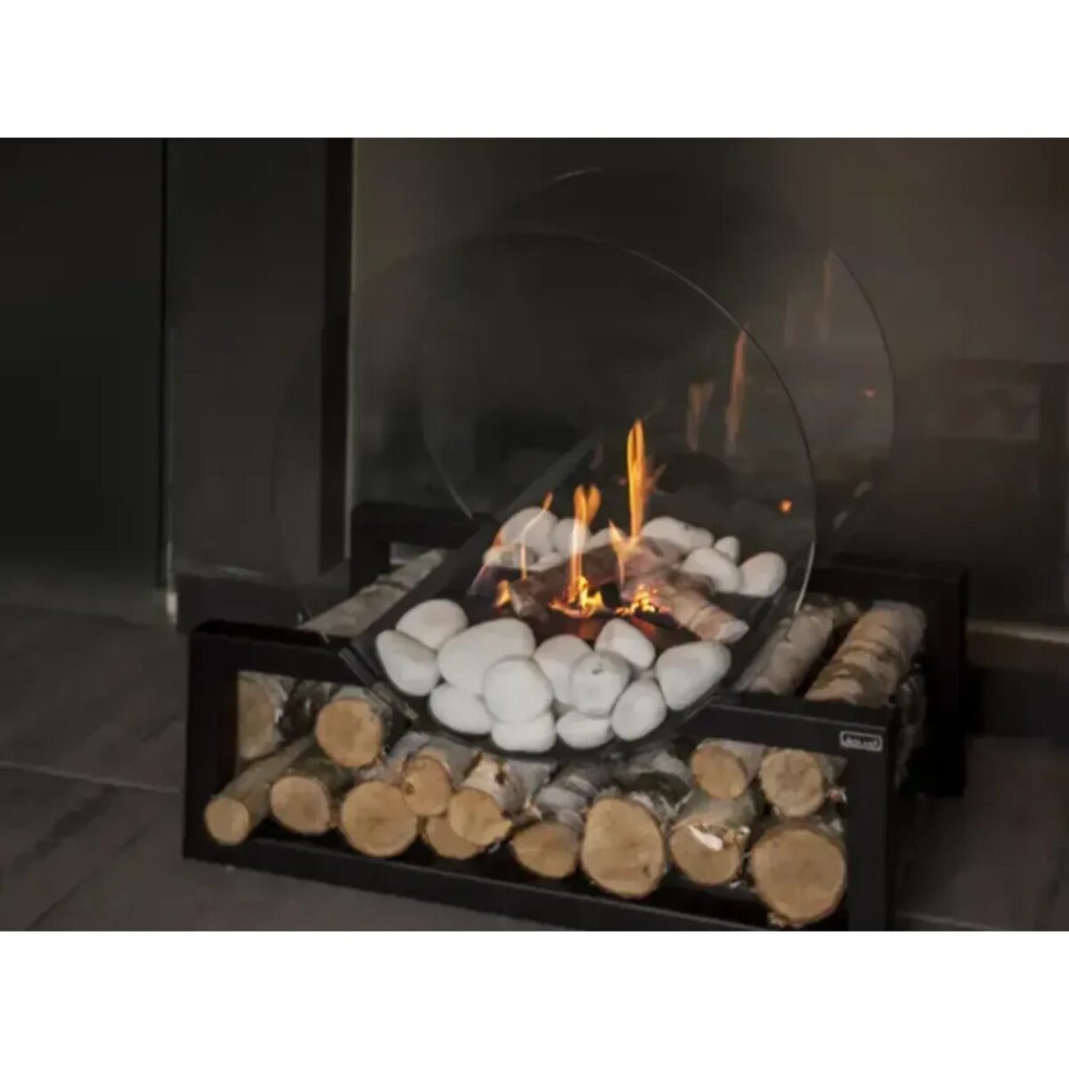 Biokominek wolnostojący Barcena Kami