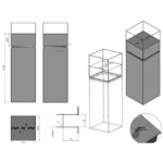 Biokominek wolnostojący Baru Kami - obrazek 5