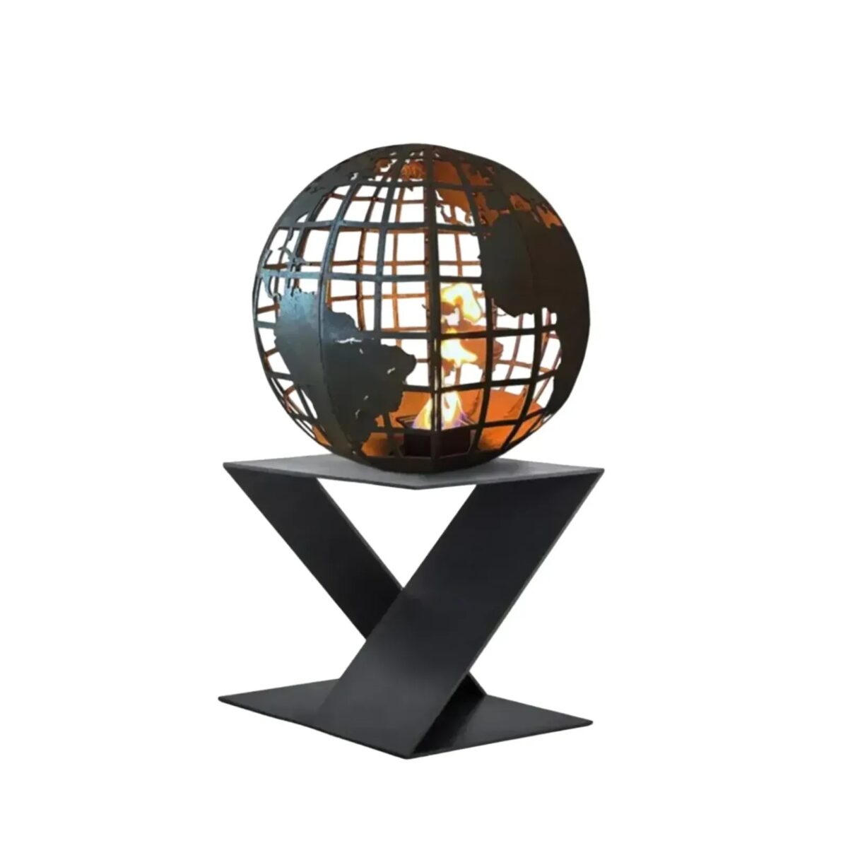 Biokominek wolnostojący Burning Earth Kami