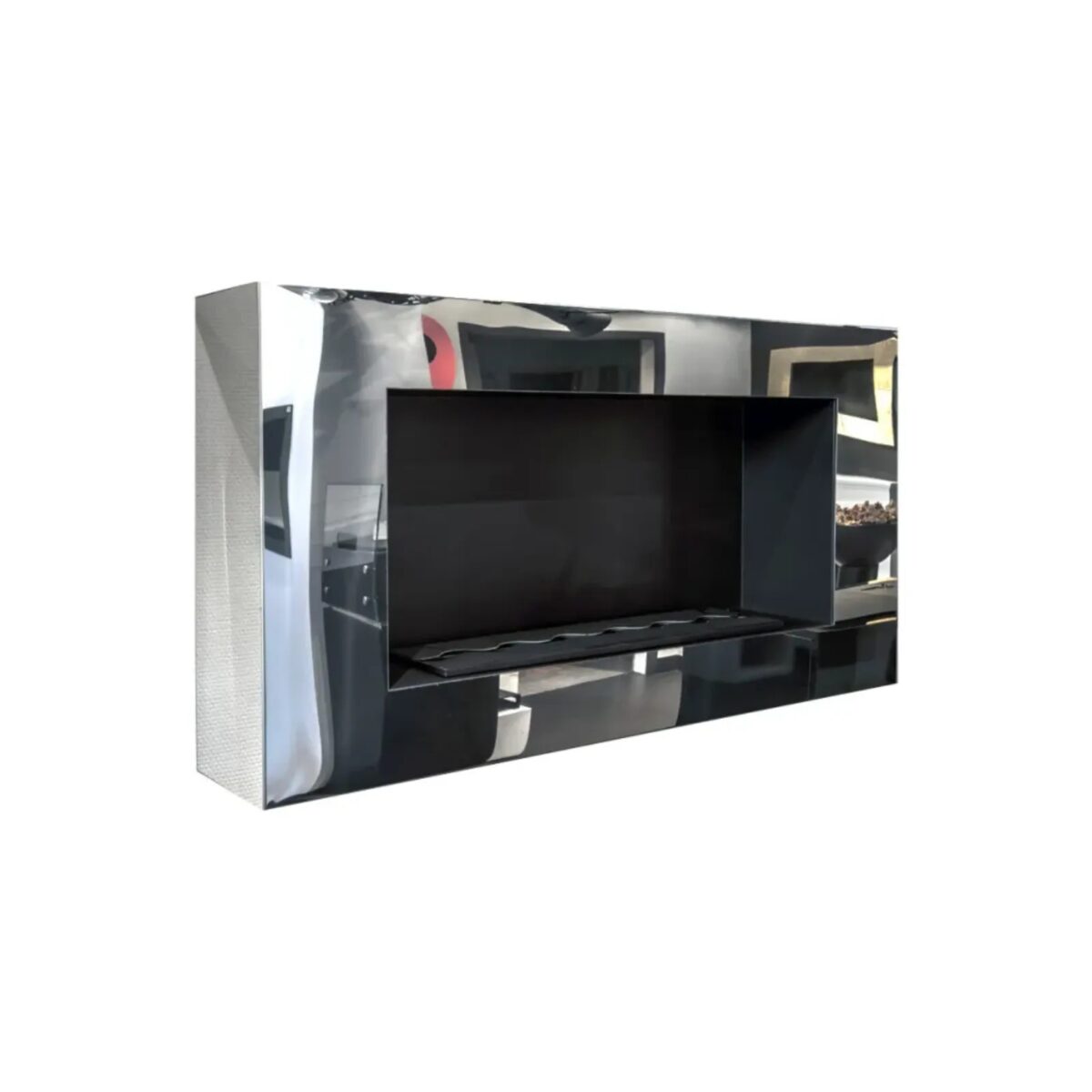 Biokominek do zabudowy Guntur Mirror Kami