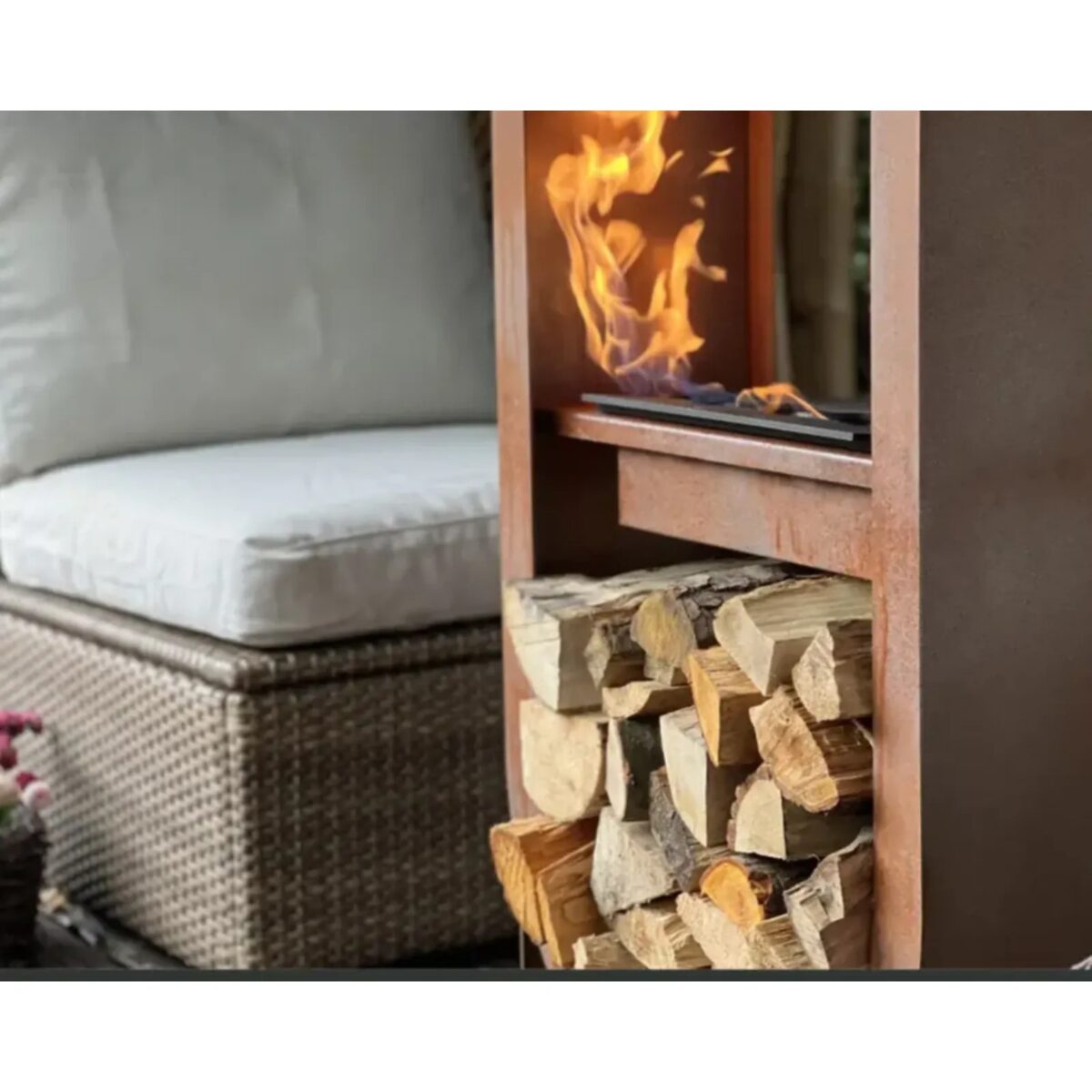 Biokominek wolnostojący Irazu Kami