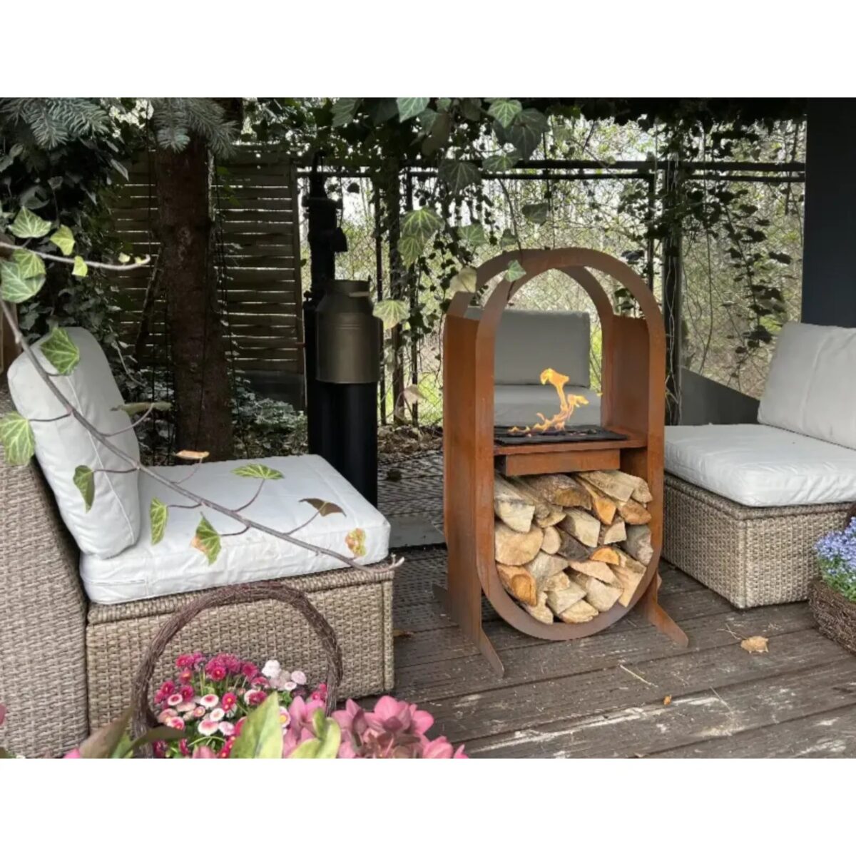 Biokominek wolnostojący Irazu Kami