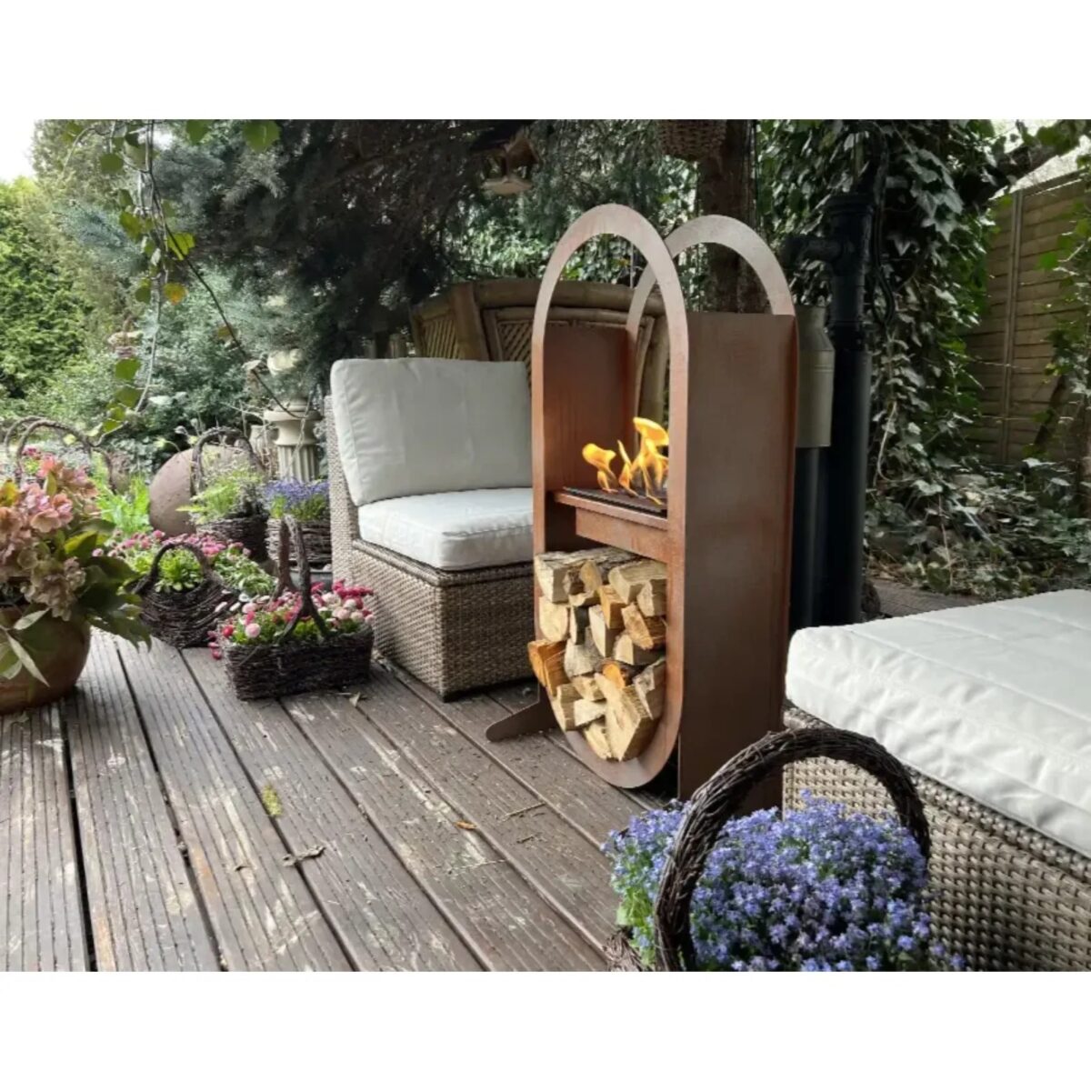 Biokominek wolnostojący Irazu Kami