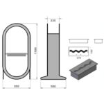 Biokominek wolnostojący Irazu Kami - obrazek 9