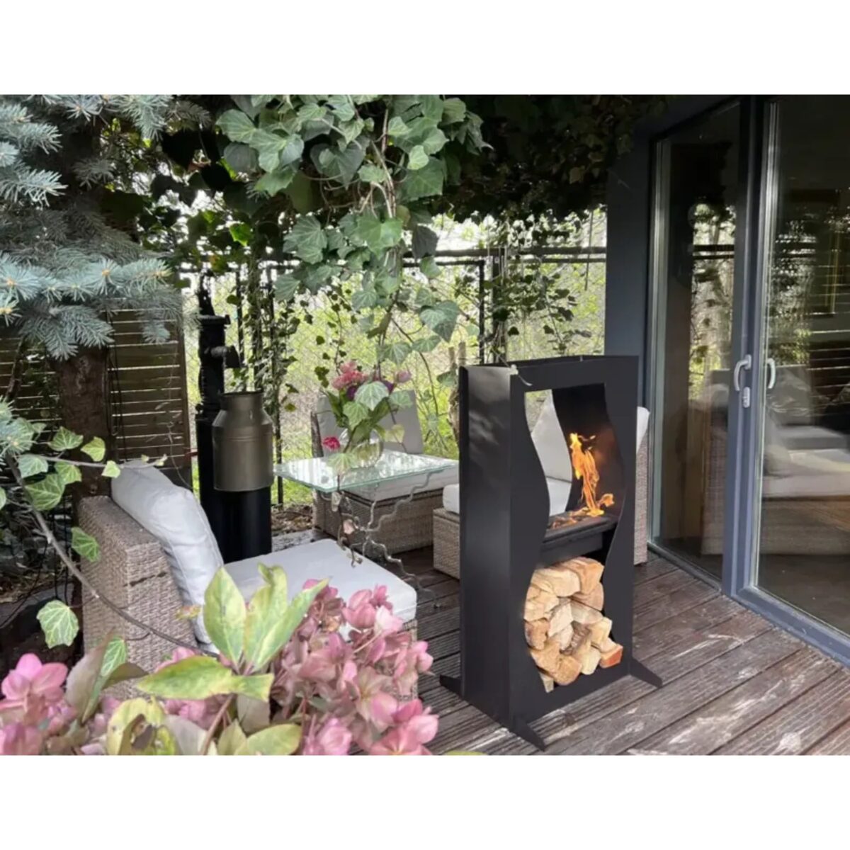 Biokominek wolnostojący Kerinci Kami