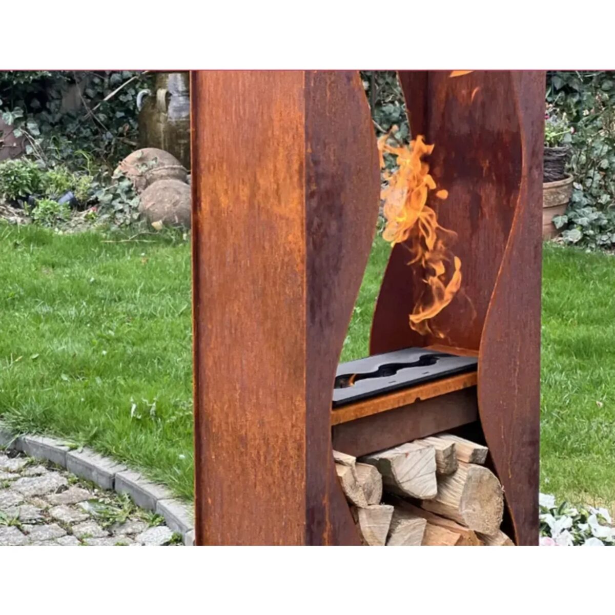 Biokominek wolnostojący Kerinci Kami