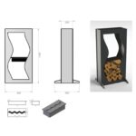 Biokominek wolnostojący Kerinci Kami - obrazek 3