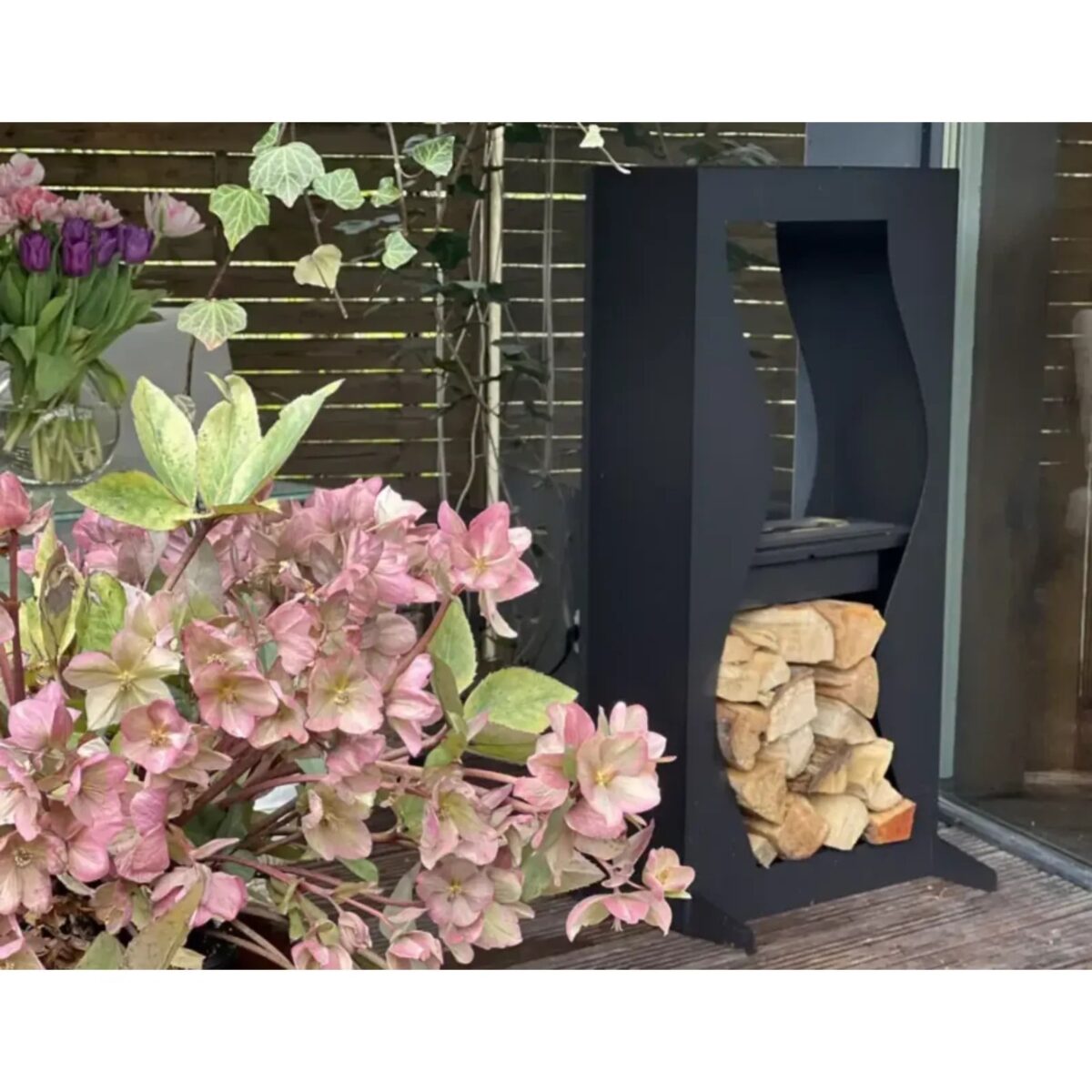 Biokominek wolnostojący Kerinci Kami