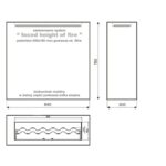 Biokominek wolnostojący Nasu Kami - obrazek 4