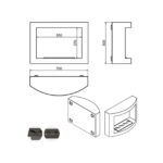 Biokominek do zabudowy Victory Mirror Kami - obrazek 4