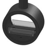 Biokominek Incyrcle 2 side Biały Infire - obrazek 9