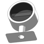 Biokominek Incyrcle Stand Czarny Infire - obrazek 3