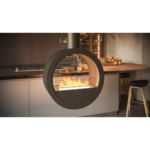 Biokominek Incyrcle 2 side Czarny Infire - obrazek 3